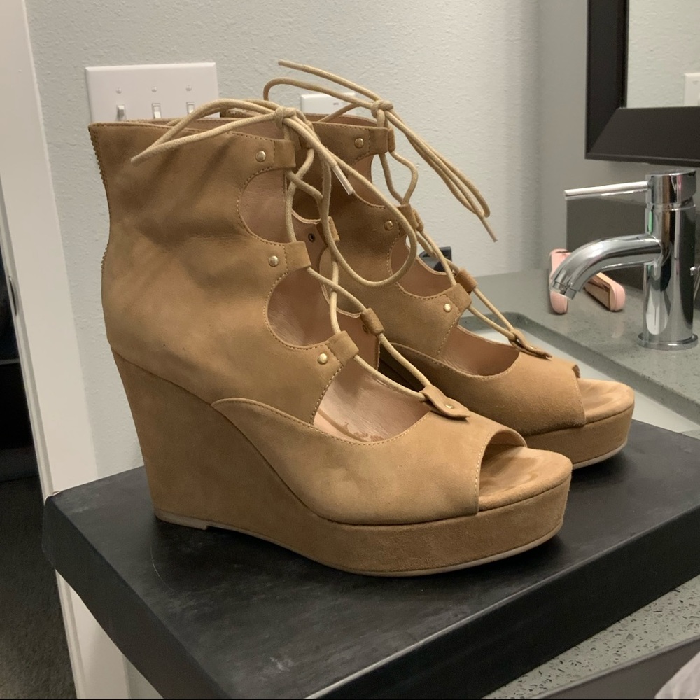 EUC Suede Platform from Free People